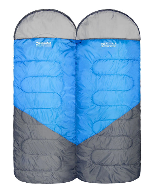 Gascoyne Hooded Sleeping Bag Twin Pack