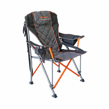 Wildtrak Outback Titan Deluxe 300kg Camping Chair with lumbar Support