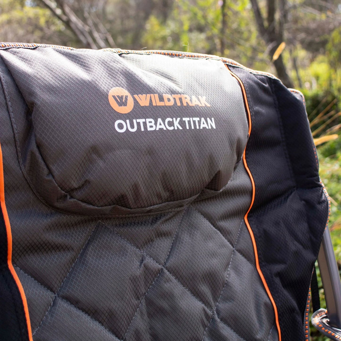 Wildtrak Outback Titan Deluxe 300kg Camping Chair with lumbar Support