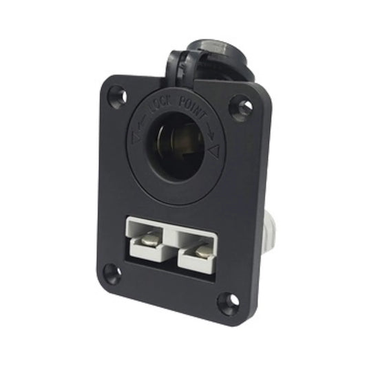 Anderson  Panel Mount Connector with 12V Socket