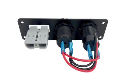 Anderson Panel Mount 50A with USB, USB C & PD Charger