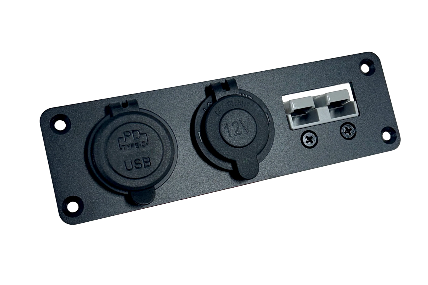 Anderson Panel Mount 50A with USB, USB C & PD Charger