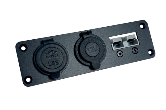 Anderson Panel Mount 50A with USB, USB C & PD Charger
