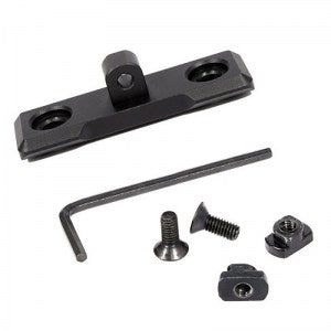 MLOK bracket 2.25" with bipod swivel adaptor