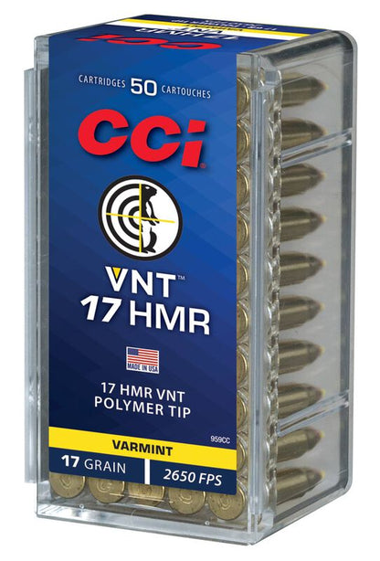 CCI 17 HMR VNT 17gr 50pk