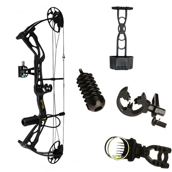 Sanlida Dragon x8 Right Handed Compound Bow Package