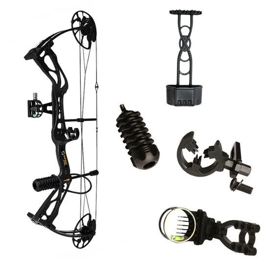 Sanlida Dragon x8 Right Handed Compound Bow Package