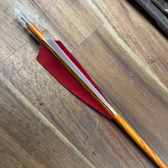 Patriot Carbon Feathered Arrow