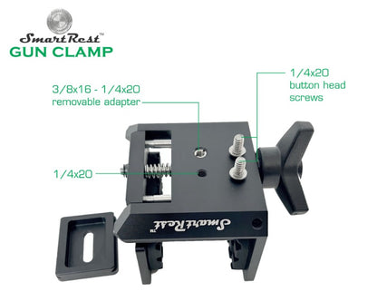 SmartRest Gun Clamp for Tripod