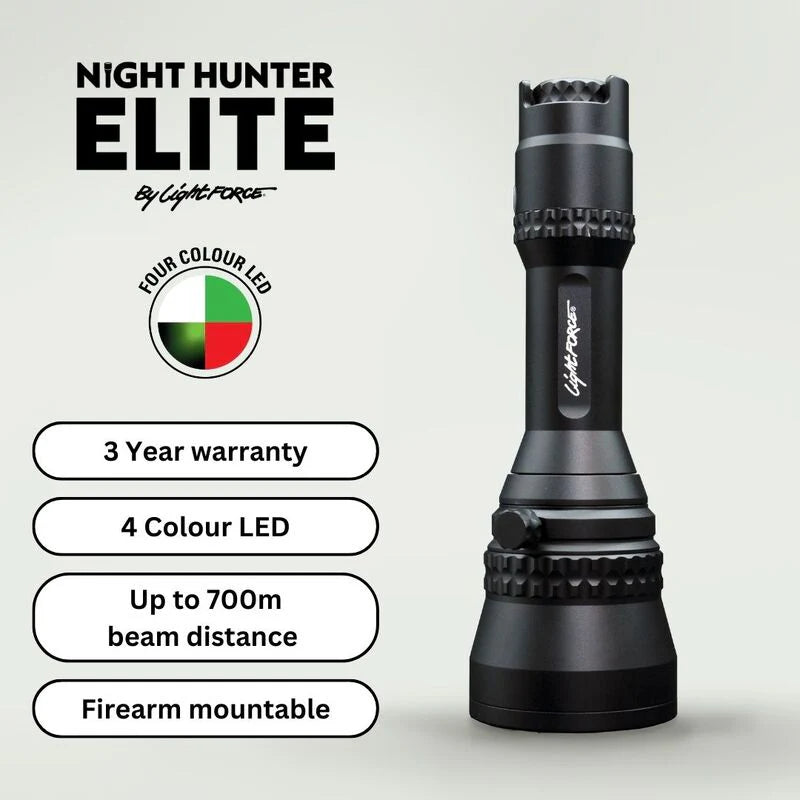 Lightforce Night Hunter Elite LED Torch Kit with IR Illuminator
