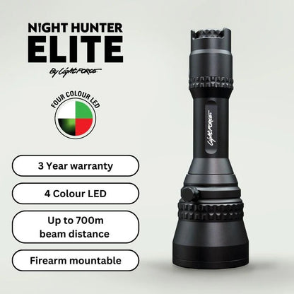 Lightforce Night Hunter Elite LED Torch Kit with IR Illuminator