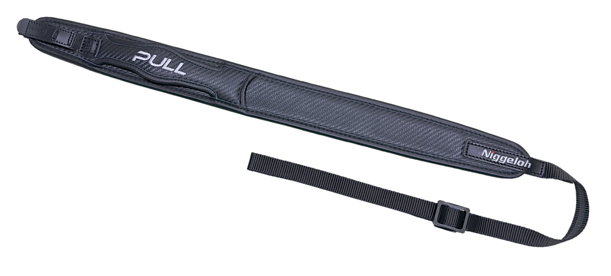 Niggeloh Rifle Sling PULL Neoprene Black with QR