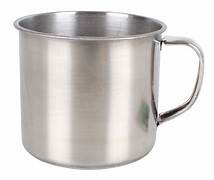 Stainless Steel Mug 8cm 350ml