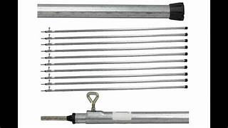 Tent pole Galvanised Steel