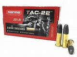 Norma .22 Tac-22 40gr LRN 50pkt