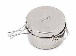 Campfire Stainless Steel Pot 6−Piece Set