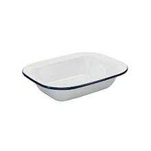 Bakemaster Rectangular Enamel Pie Dish