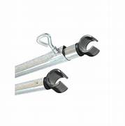 Supex Galvanised Spreader 243cm with Clips both ends