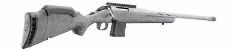 Ruger American Gen II Grey 20″ 10 Shot With Muzzle Brake
