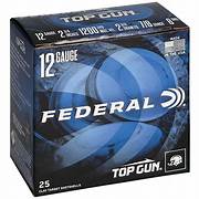 Federal Top Gun 12ga #8 28g $159/250