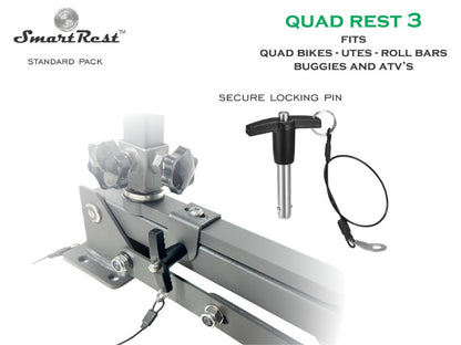 SmartRest Quad Rest 3 Gun Rack