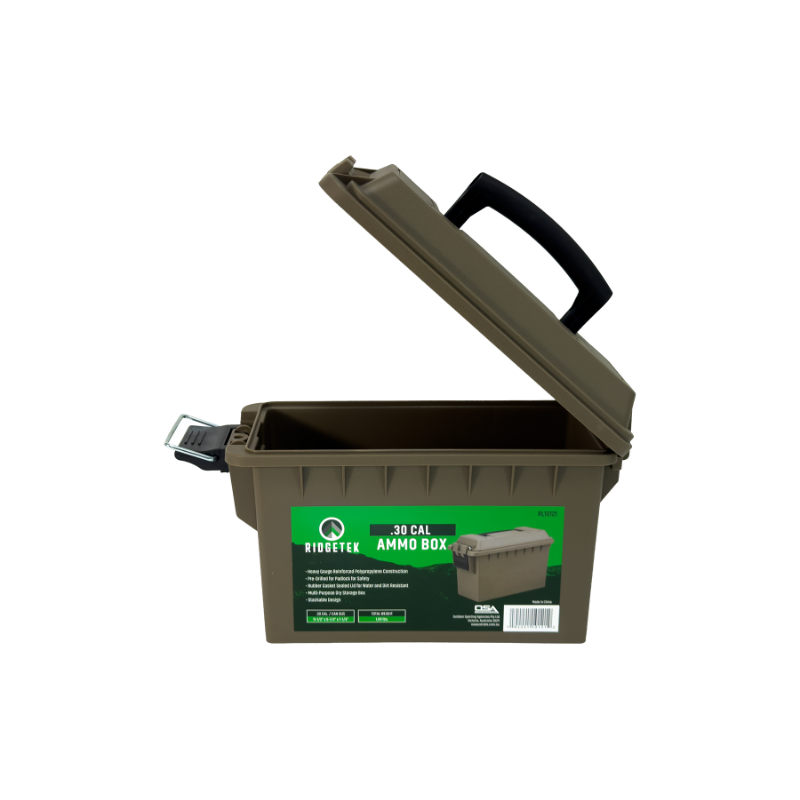 Ridgetek .30cal Ammo Boxes Including Padlock
