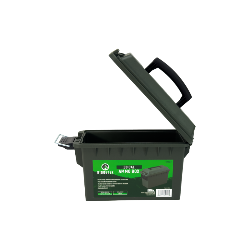 Ridgetek .30cal Ammo Boxes Including Padlock