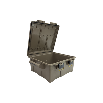 Ridgetek Ammo Crate Utility Box Large Dark Earth Including Padlock
