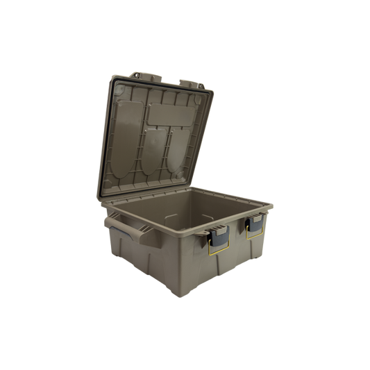 Ridgetek Ammo Crate Utility Box Large Dark Earth Including Padlock