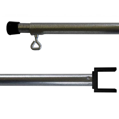 Outdoor Connection  2.75m Adjustable Pole with Square 25mm U Spigot