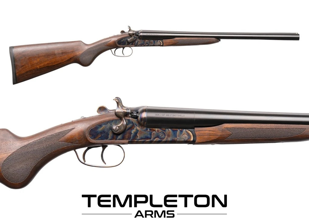 Templeton Gambler 12G SxS Hammer Gun "Case Hardened" 20" Coach