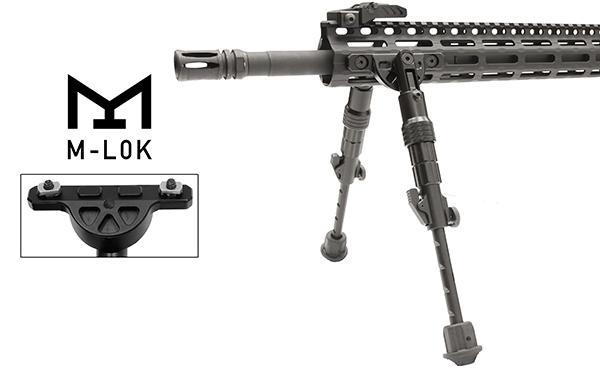 Leapers UTG Recon Flex Bipod 8.0" to 11.8" for M-LOK Forends and Handguards