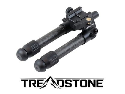 Treadstone Bipod Carbon Leg 6">8.7" PICATINNY or ARCA mountable