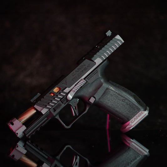 Canik TTI Combat 9mm Pistol - Smoke 10 RND With 3x Magazines