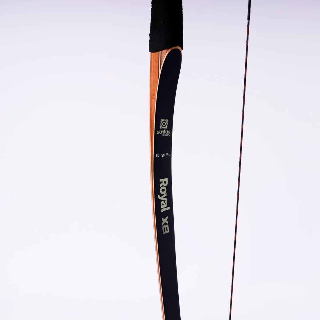 Sanlida Royal X8 Longbow is 68" - 30lb