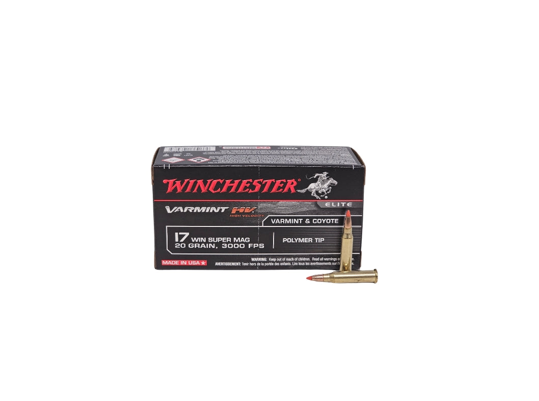Winchester Varmint HV 17 WSM 20gr 50pk