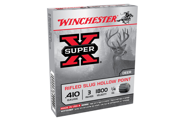 Winchester Super X 410ga rifled slug 3" 7gm 5pk