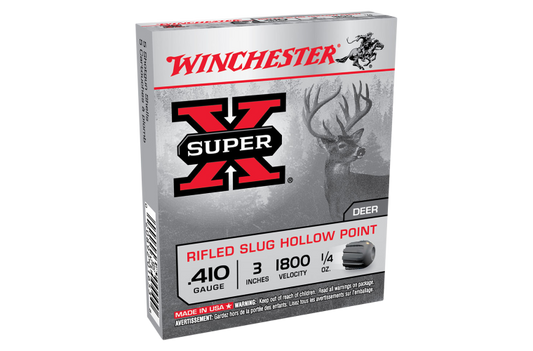 Winchester Super X 410ga rifled slug 3" 7gm 5pk