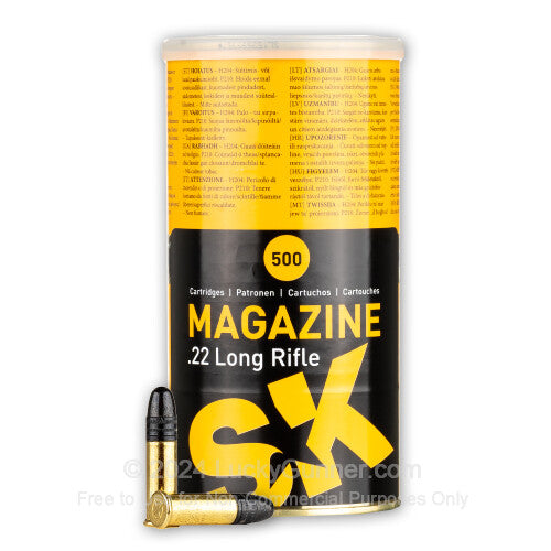 SK Magazine Lead Round Nose 40gr 22lr 500pk