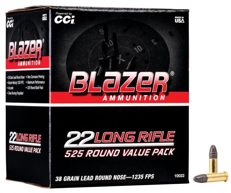 CCi Blazer 22lr Lead Round Nose High Velocity