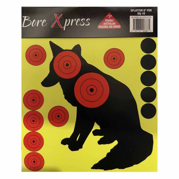 BORE XPRESS 8" FOX SPLATTER TARGET