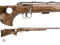 SAVAGE MKII 22LR BTVS LAM THUMBHOLE VARMINT S/Steel