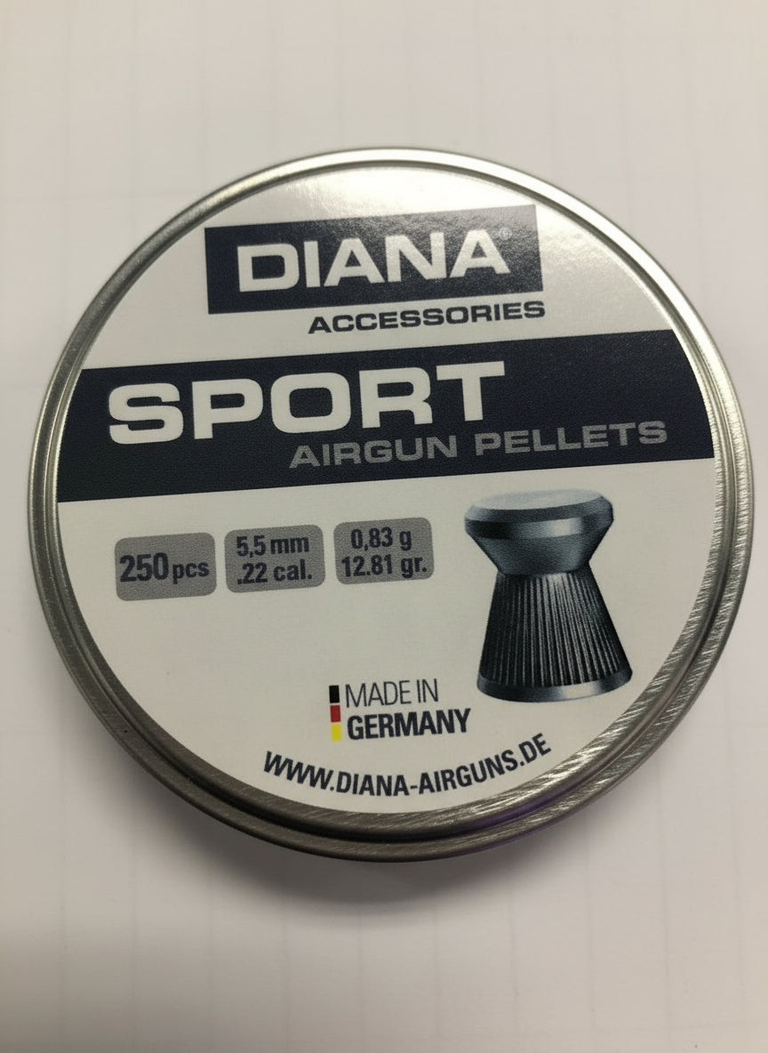 Diana Sport .22 12.81 (250pk)