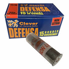 Clever Defensa 12ga Rubber Buckshot 10pk