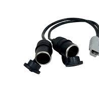 Wildtrak 50A Anderson Connector 12 Volt 2-in-1 Twin Socket 16AWG 30cm