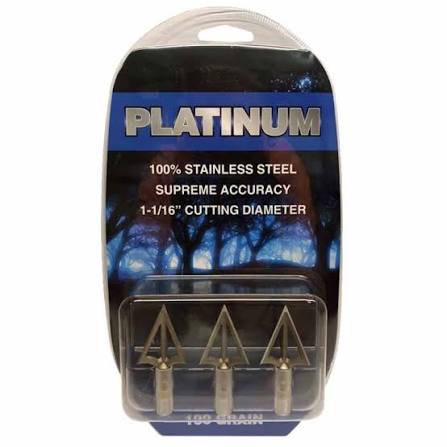 Redzone Platinum 3-Blade 100gr Broadheads |