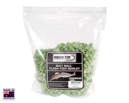 Hookem Berley Bait Ball Flash Fish