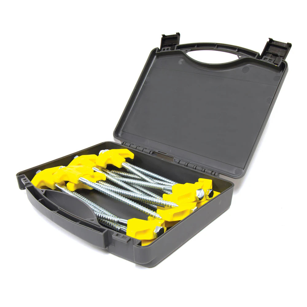 Tent Peg Set Screw In 16pc