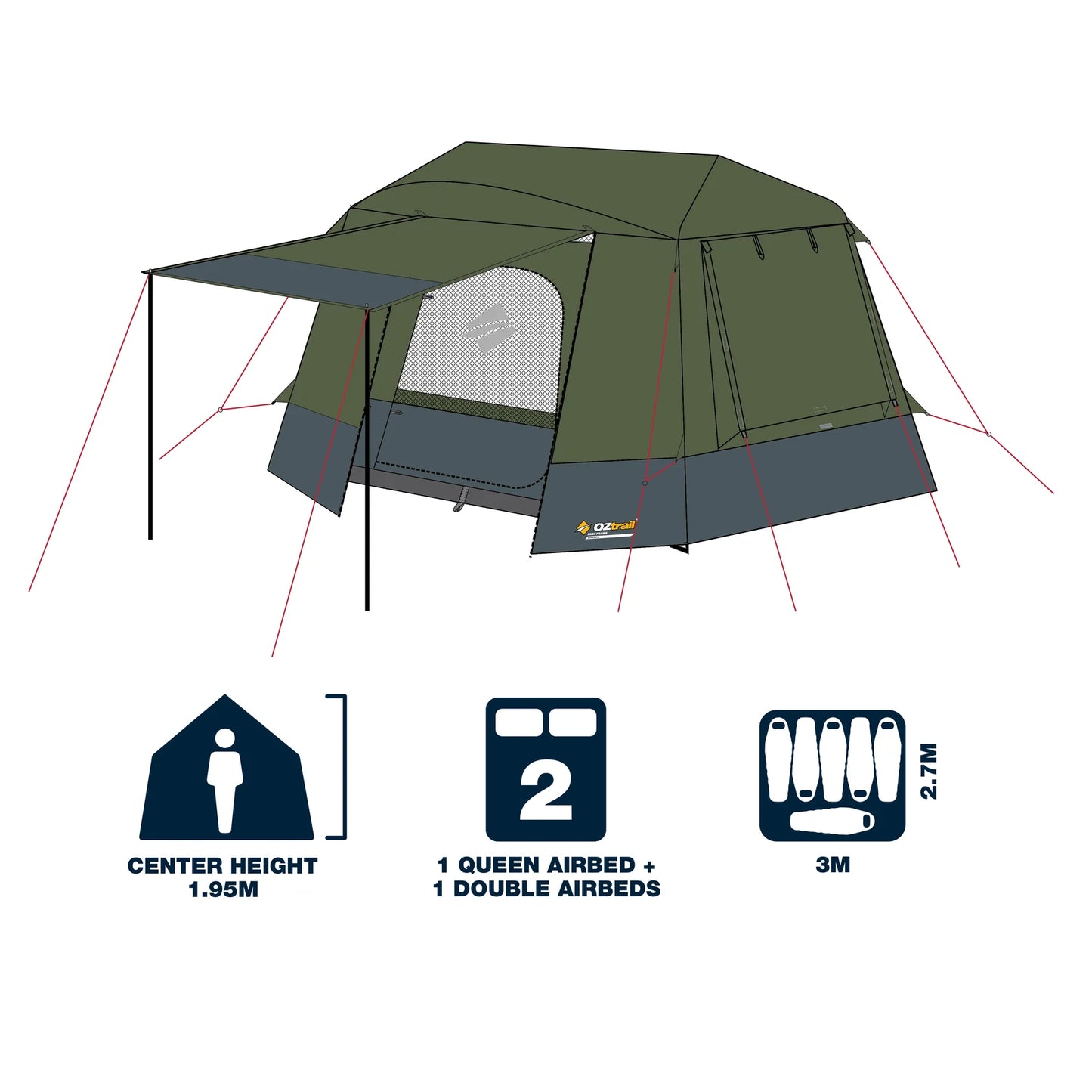 Fast Frame 6 Person Tent