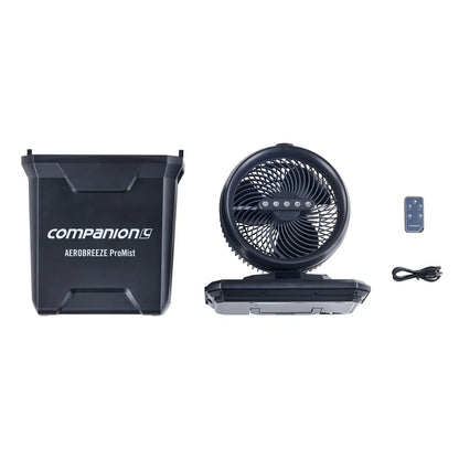 Companion Aerobreeze ProMist 25cm Misting Fan